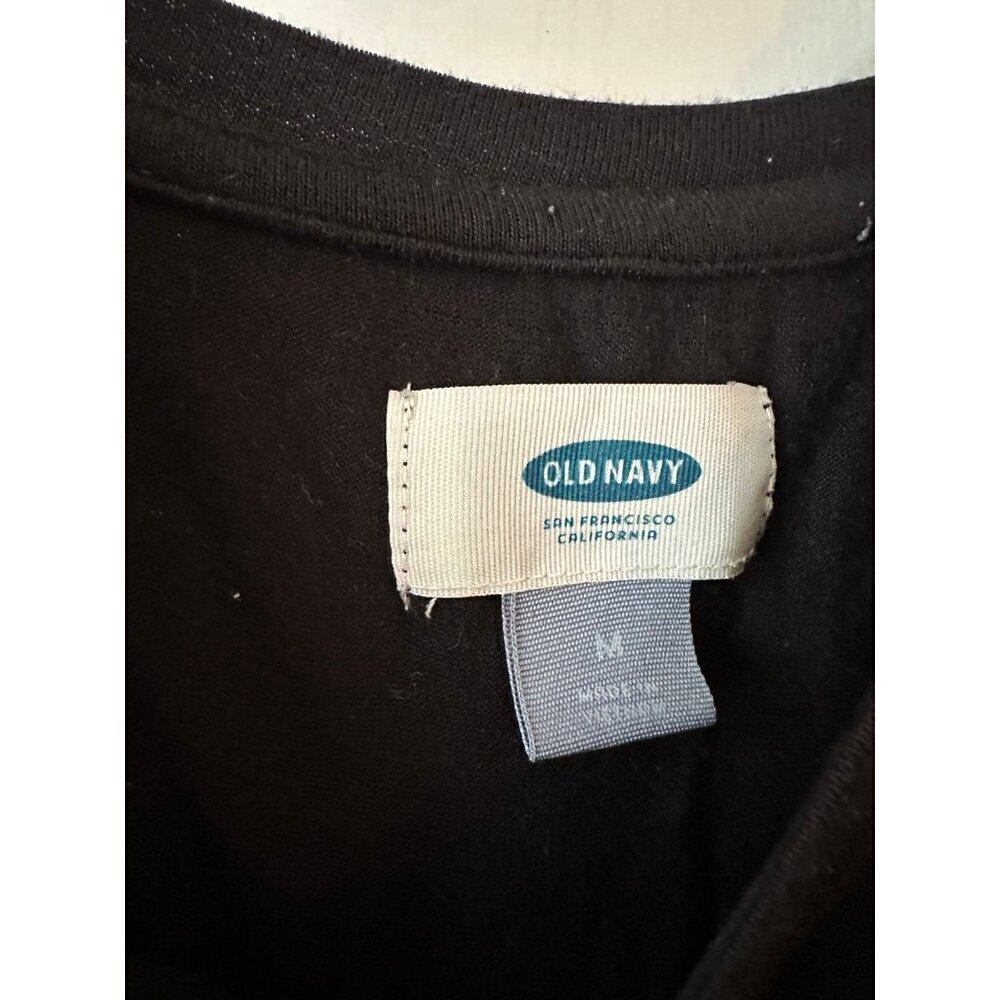 Old Navy women’s size medium black workout tank top - Picture 4 of 6